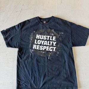 2000s Hustle & Loyalty Respect T-shirt Vintage John Cena
